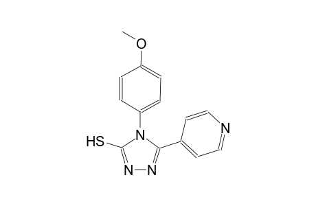 4-(4-Methoxyphenyl)-5-(4-pyridinyl)-4H-1,2,4-triazole-3-thiol