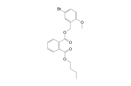 Phthalic acid, 5-bromo-2-methoxybenzyl butyl ester