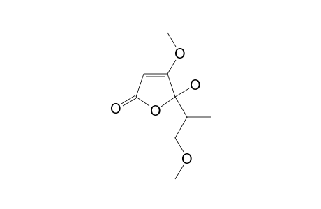 5-hydroxy-4-methoxy-5-(1-methoxypropan-2-yl)furan-2-one