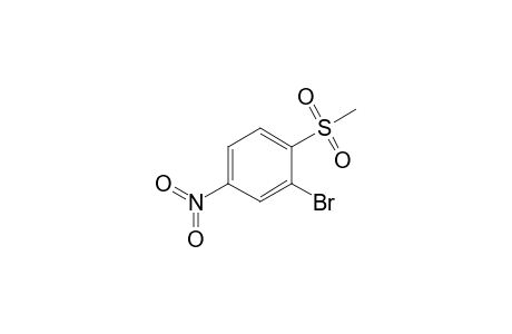 2-Bromo-1-(methylsulfonyl)-4-nitrobenzene