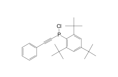 Chloranyl-(2-phenylethynyl)-(2,4,6-tritert-butylphenyl)phosphane