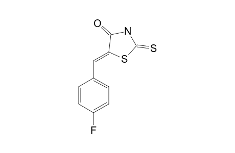 (5Z)-5-(4-FLUOROBENZYLIDENE)-2-THIOXO-1,3-THIAZOLIDIN-4-ONE