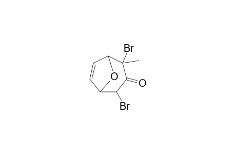 2,4-Dibromo-2-methyl-8-oxabicyclo[3.2.1]oct-6-en-3-one
