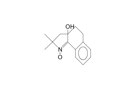 3a-Hydroxy-2,2-dimethyl-2,3a,4,5-tetrahydro-3H-benz(G)indole 1-oxide
