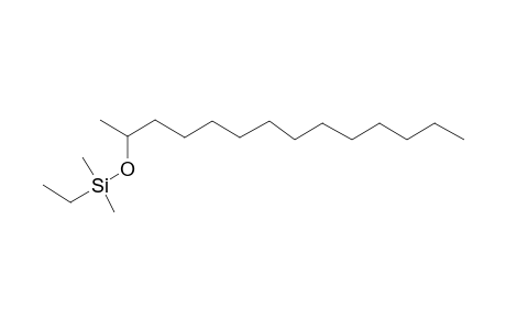 Ethyl(dimethyl)silyl 1-methyltridecyl ether