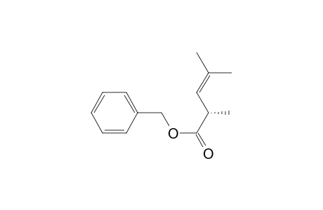 3-Pentenoic acid, 2,4-dimethyl-, phenylmethyl ester, (S)-