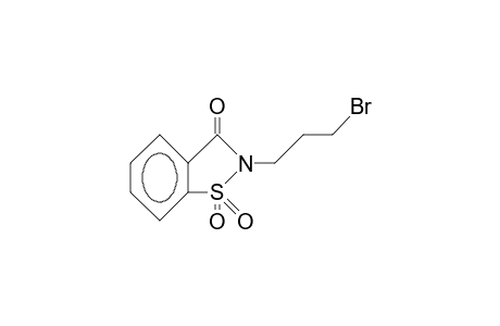 2-(3-Bromo-propyl)-benzisothiazolin-3-one 1,1-dioxide