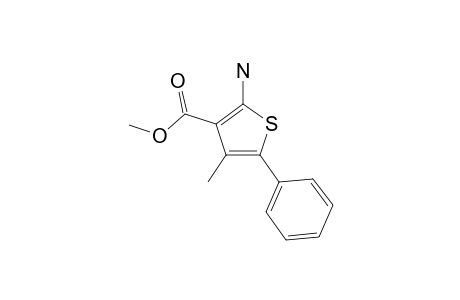 2-Amino-4-methyl-5-phenylthiophene-3-carboxylic acid, methyl ester