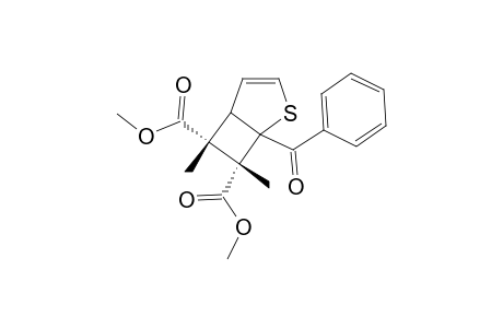 1-BENZOYL-6,7-DICARBOXYMETHOXY-6,7-DIMETHYL-2-THIABICYClO-[3.2.0]-HEPT-3-ENE