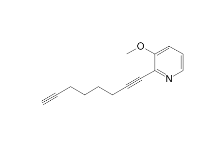 3-Methoxy-2-(octa-1,7-diynyl)pyridine
