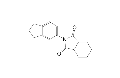 1H-isoindole-1,3(2H)-dione, 2-(2,3-dihydro-1H-inden-5-yl)hexahydro-