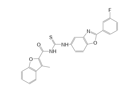 thiourea, N-[2-(3-fluorophenyl)-5-benzoxazolyl]-N'-[(3-methyl-2-benzofuranyl)carbonyl]-