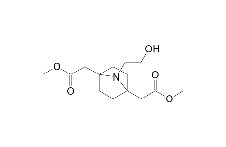 Methyl 2-[7-(2-hydroxyethyl)-4-(2-methoxy-2-oxoethyl)-7-azabicyclo[2.2.1]hept-1-yl]acetate