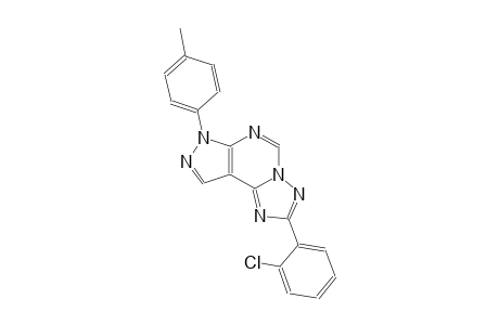 2-(2-chlorophenyl)-7-(4-methylphenyl)-7H-pyrazolo[4,3-e][1,2,4]triazolo[1,5-c]pyrimidine
