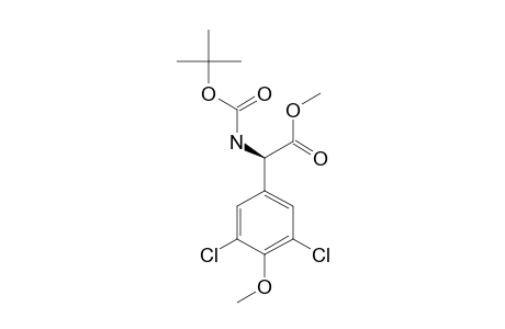 (R)-N-TERT.-BUTOXYCARBONYL-3',5'-DICHLORO-4'-METHOXYPHENYLGLYCINE-METHYLESTER