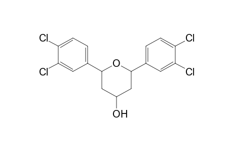 2,6-Bis(3,4-dichlorophenyl)tetrahydropyran-4-ol
