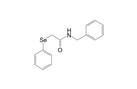 N-(phenylmethyl)-2-(phenylseleno)acetamide