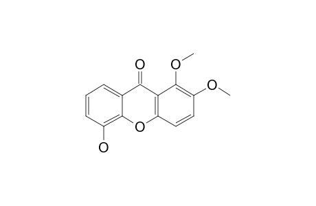 1,2-DIMETHOXY-5-HYDROXYXANTHONE