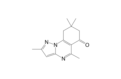 2,5,8,8-TETRAMETHYL-8,9-DIHYDROPYRAZOLO-[1,5-A]-QUINAZOLIN-6(7H)-ONE