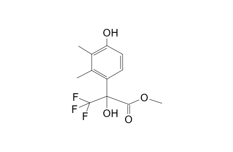 2-Hydroxypropionic acid, 3,3,3-trifluoro-2-(4-hydroxy-2,3-dimethylphenyl)-, methyl ester