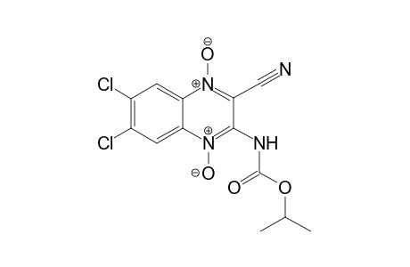 3-( Isopropoxycarbonyl)amino-6,7-dichloro-2-quinoxalinecarbonitrile-1,4-di(N,N)-oxide