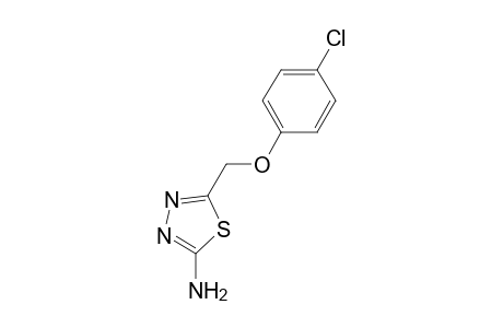 5-(4-Chlorophenoxy)methyl-2-amino-1,3,4-thiadiazoles