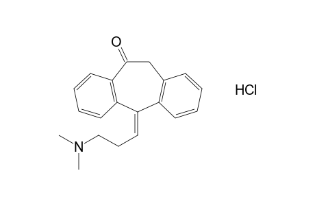 (Z)-5,11-dihydro-5-[3-(dimethylamino)propylidene]-10H-dibenzo[a,d]cyclohepten-10-one, hydrochloride