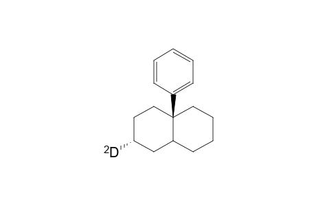 trans-10-phenyldecalin-2-D