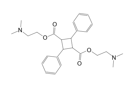 bis[2-(dimethylamino)ethyl] 2,4-diphenyl-1,3-cyclobutanedicarboxylate