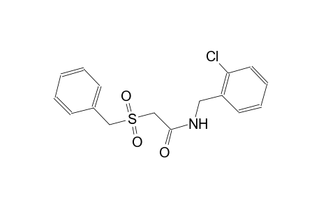 2-(benzylsulfonyl)-N-(2-chlorobenzyl)acetamide