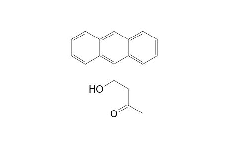 9-(1-Hydroxy-3-oxobutyl)anthracene