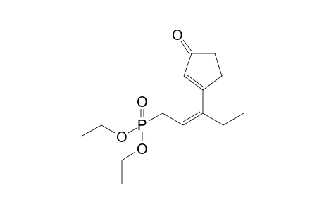 Diethyl 3-(2'-ethyl-3'-oxocyclopentenyl)pent-2-enylphosphoate