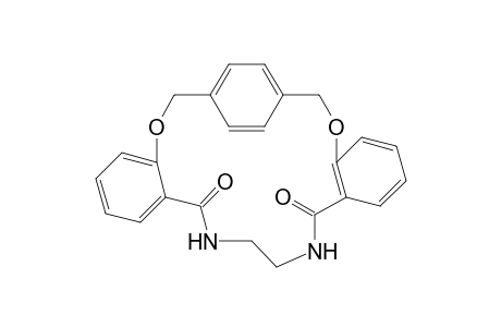 Microcyclo :Dibanzo[d,l]-[1,16-etheno-3,14-dioxa-7,10-diazocycloctadeca-tetraen-6,11-dione]