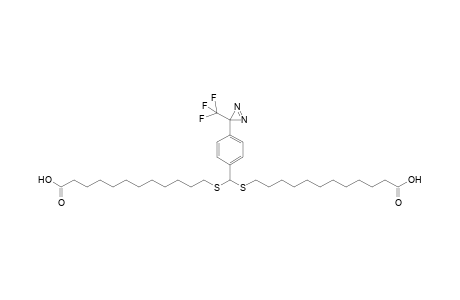 [((Trifluoromethyl)diazirinyl)phenyl] Thioacetal Dicarboxylic Fatty Acid