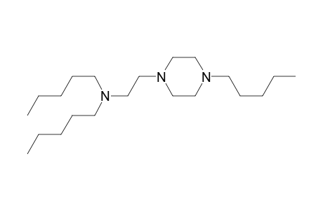 1-(2-Dipentylaminoethyl)-4-pentylpiperazine