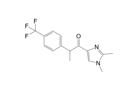 1-(1,2-dimethyl-4-imidazolyl)-2-[4-(trifluoromethyl)phenyl]-1-propanone