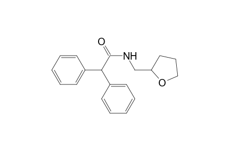 2,2-Diphenyl-N-(tetrahydro-2-furanylmethyl)acetamide