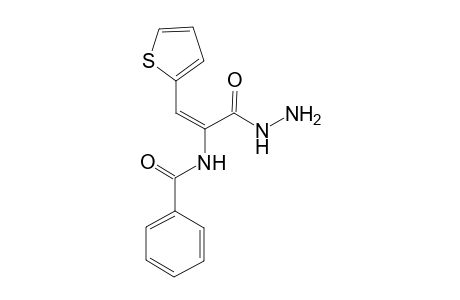 N-[(E)-1-(Hydrazinocarbonyl)-2-(2-thienyl)ethenyl]benzamide