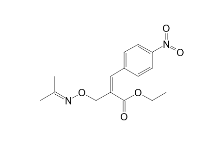 Acetone O-[2-Ethoxycarbonyl-3-(4-nitrophenyl)allyl]oxime