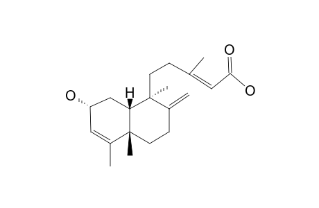 2ALPHA-HYDROXY-CIS-CLERODA-3,13(Z),8(17)-TRIEN-15-OIC_ACID