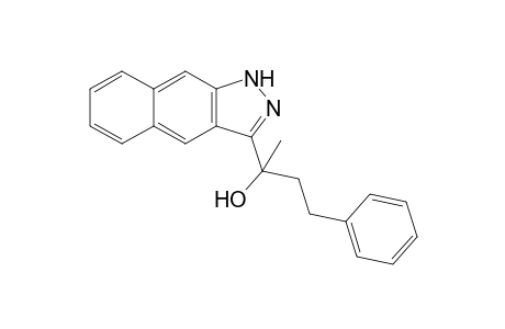 2-(1H-Benzo[f]indazol-3'-yl)-4-phenylbutan-2-ol