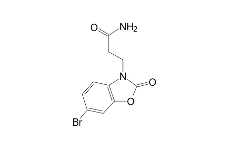 3-(6-Bromo-2-oxo-1,3-benzoxazol-3(2H)-yl)propanamide