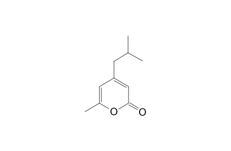4-isobutyl-6-methyl-2H-pyran-2-one