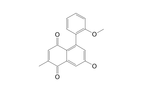 2-METHYL-5-(2-METHOXYPHENYL)-7-HYDROXY-1,4-NAPHTHOQUINONE