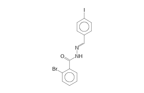 2-Bromo-N'-[(E)-(4-iodophenyl)methylidene]benzohydrazide