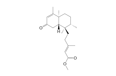 2-Oxokolavenic acid - Methyl Ester
