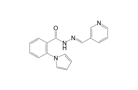 o-pyrrol-1-ylbenzoic acid, [(3-pyridyl)methylene]hydrazine