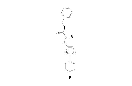 N-BENZYL-3-[2-(4-FLUOROPHENYL)-THIAZOL-4-YL]-(RS)-2-MERCAPTOPROPANAMIDE