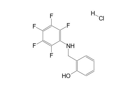2-(((perfluorophenyl)amino)methyl)phenol hydrochloride