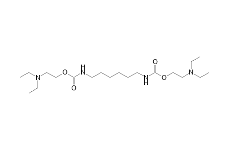 hexamethylenedicarbamic acid, bis[2-(diethylamino)ethyl]ester